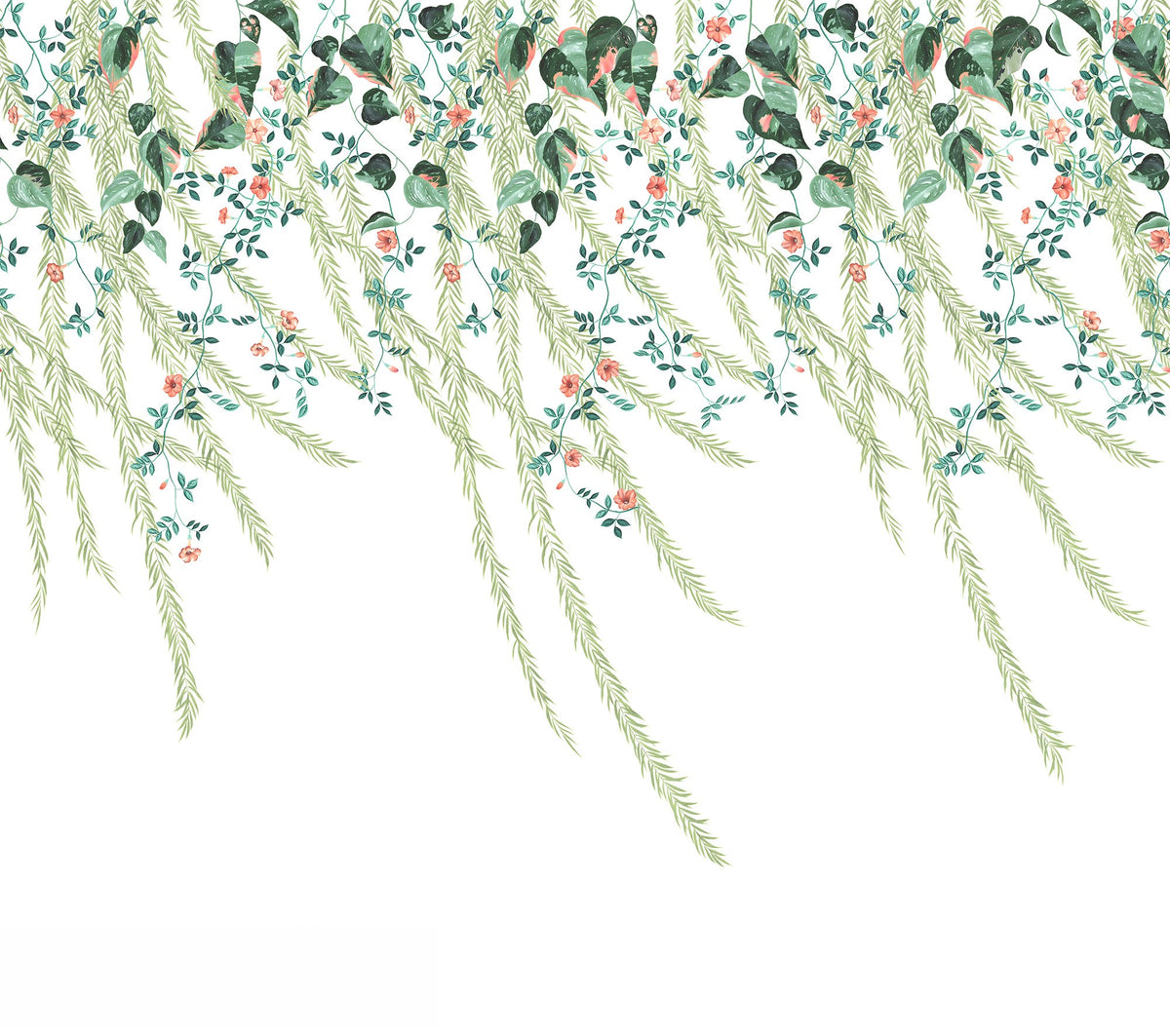 R16783 Lush Foliage Play Mural by Rebel Walls