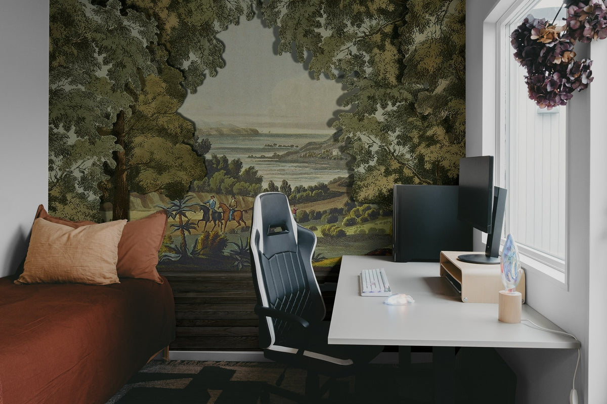 R16831 Coulisse Play Mural by Rebel Walls