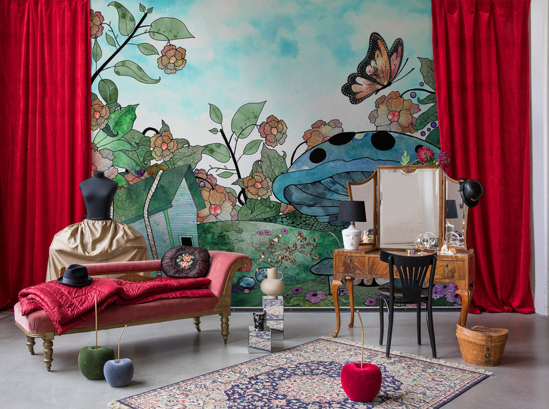 R16841 Housewarming Play Mural by Rebel Walls