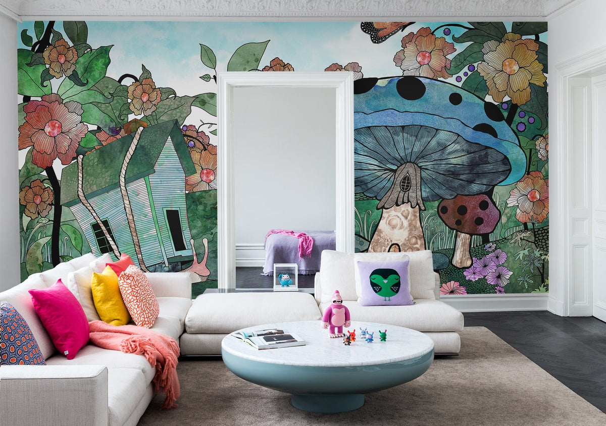 R16841 Housewarming Play Mural by Rebel Walls