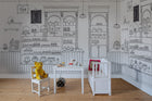 R16861 Le Petit Patisserie Play Mural by Rebel Walls