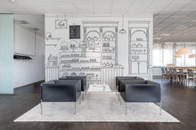 R16861 Le Petit Patisserie Play Mural by Rebel Walls