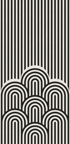 R16873 Hilltops Graphic Play Mural by Rebel Walls