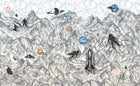 R16891 Moon Rock Play Mural by Rebel Walls