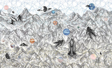 R16891 Moon Rock Play Mural by Rebel Walls