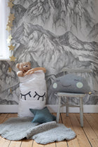 R16892 Moon Rock Surface Play Mural by Rebel Walls