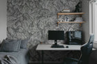 R16892 Moon Rock Surface Play Mural by Rebel Walls