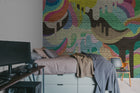 R16941 Dripping Rainbow Play Mural by Rebel Walls