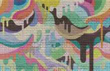 R16941 Dripping Rainbow Play Mural by Rebel Walls