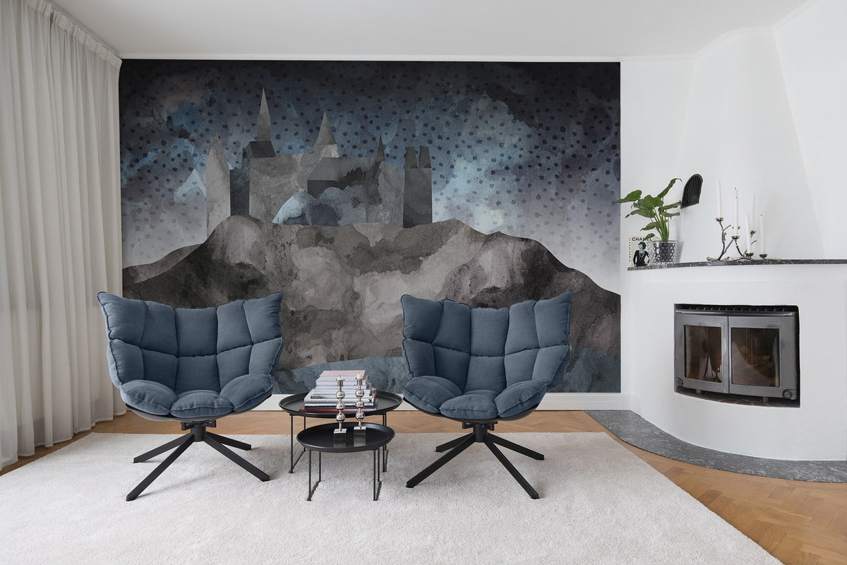 R16951 Cliff Castle Play Mural by Rebel Walls