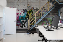 R16961 Stairway Graffiti Play Mural by Rebel Walls