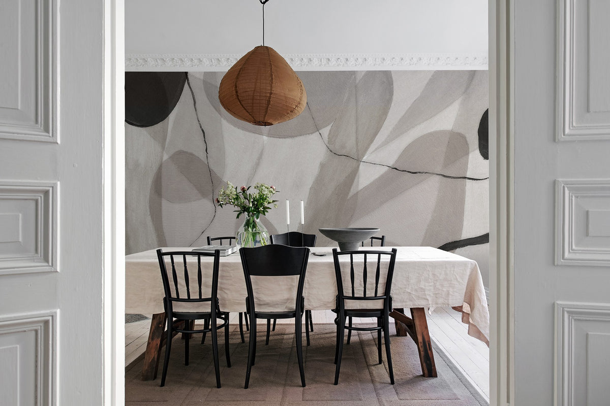 R17024 Asana Sand Simplicity Mural by Rebel Walls