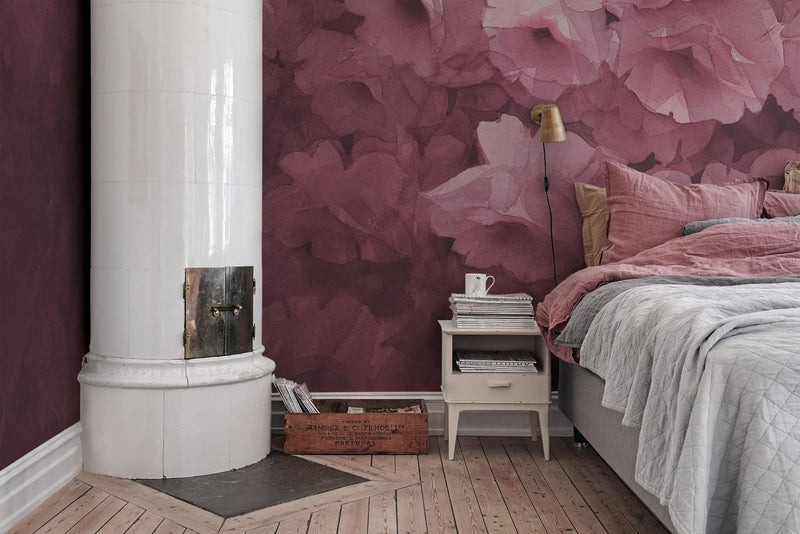 R17071 Harmony Fuchsia Re:Create Mural by Rebel Walls