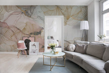 R17092 Opulence Pink Marble Re:Create Mural by Rebel Walls
