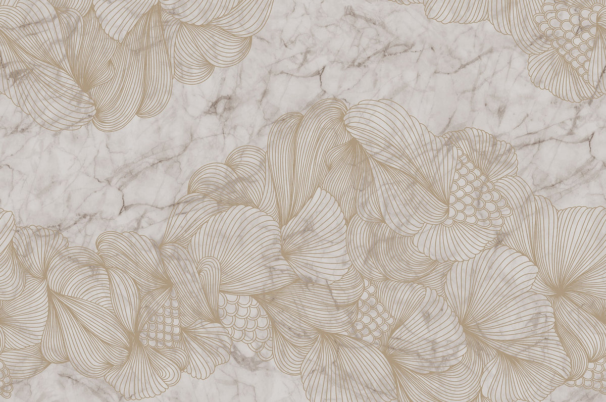 R17094 Opulence Marble Well-Being Mural by Rebel Walls