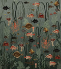 Aquatic Life Oxygen Moss & Coral Mural by Rebel Walls