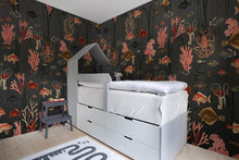R17143 Aquatic Life Shadows Well-Being Mural by Rebel Walls