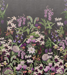 R17163 Alices Garden Midnight Well-Being Mural by Rebel Walls
