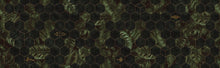R17181 Hexagon Leaves Well-Being Mural by Rebel Walls
