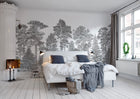 R17201 Scandinavian Bellewood Gray Pops Mural by Rebel Walls