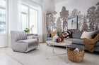 R17203 Scandinavian Bellewood Dawn Pops Mural by Rebel Walls