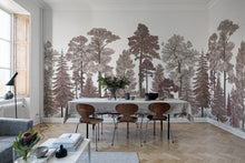 R17203 Scandinavian Bellewood Dawn Pops Mural by Rebel Walls
