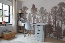 R17203 Scandinavian Bellewood Dawn Pops Mural by Rebel Walls