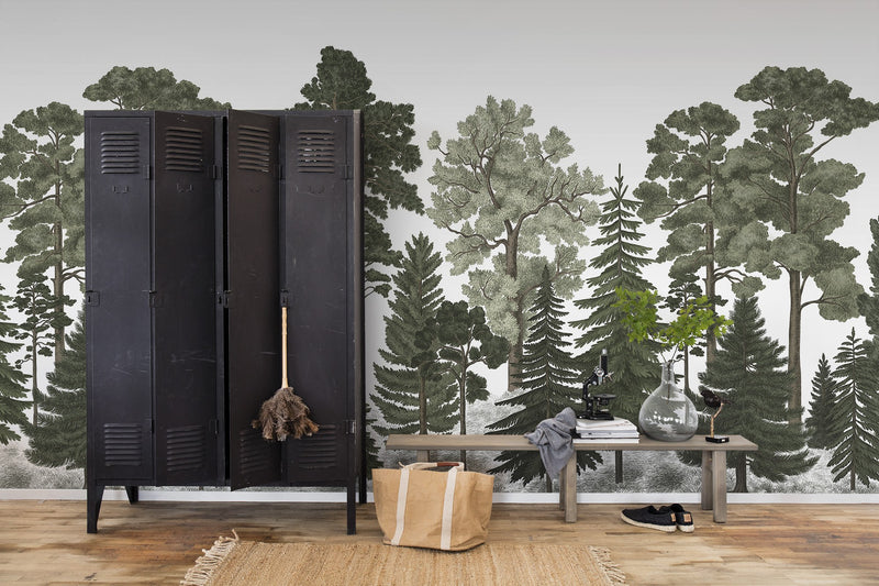 R17204 Scandinavian Bellewood Pops Mural by Rebel Walls