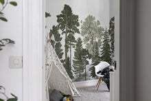 R17204 Scandinavian Bellewood Pops Mural by Rebel Walls