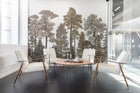 R17205 Scandinavian Bellewood Fall Pops Mural by Rebel Walls