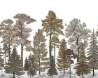 R17205 Scandinavian Bellewood Fall Pops Mural by Rebel Walls