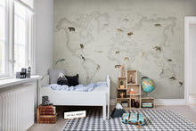 R17231 Animal World Well-Being Mural by Rebel Walls