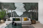 R17242 Victorias Garden Day Well-Being Mural by Rebel Walls