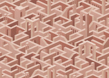 R17302 Metropolis Maze Reality Escape Mural by Rebel Walls