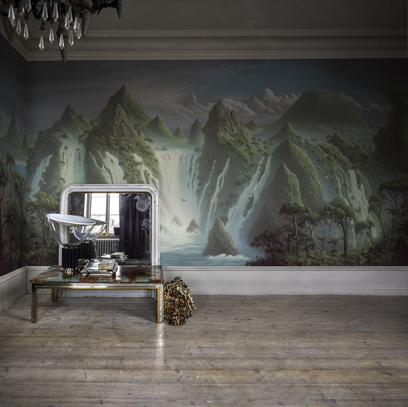 R17351 Fantasy World Scenery Mural by Rebel Walls