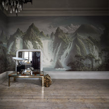 R17352 Fantasy World Dusk Scenery Mural by Rebel Walls