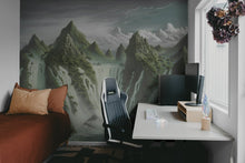 R17352 Fantasy World Dusk Scenery Mural by Rebel Walls