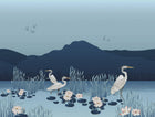 R17361 Hokkaido Cultural Sceneries Mural by Rebel Walls