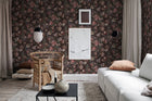 R17431 Jardin Red Velvet Oddity Wallpaper by Rebel Walls
