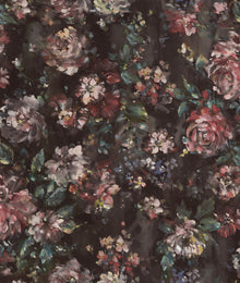 R17431 Jardin Red Velvet Oddity Wallpaper by Rebel Walls
