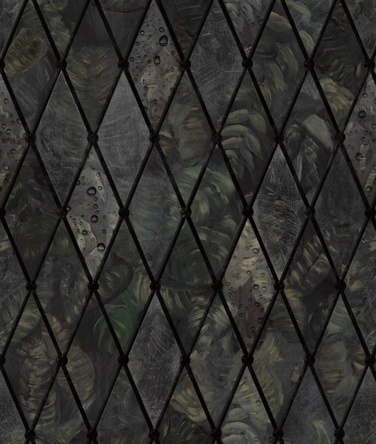 R17451 Cornwall Emerald Oddity Wallpaper by Rebel Walls