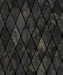 R17451 Cornwall Emerald Oddity Wallpaper by Rebel Walls