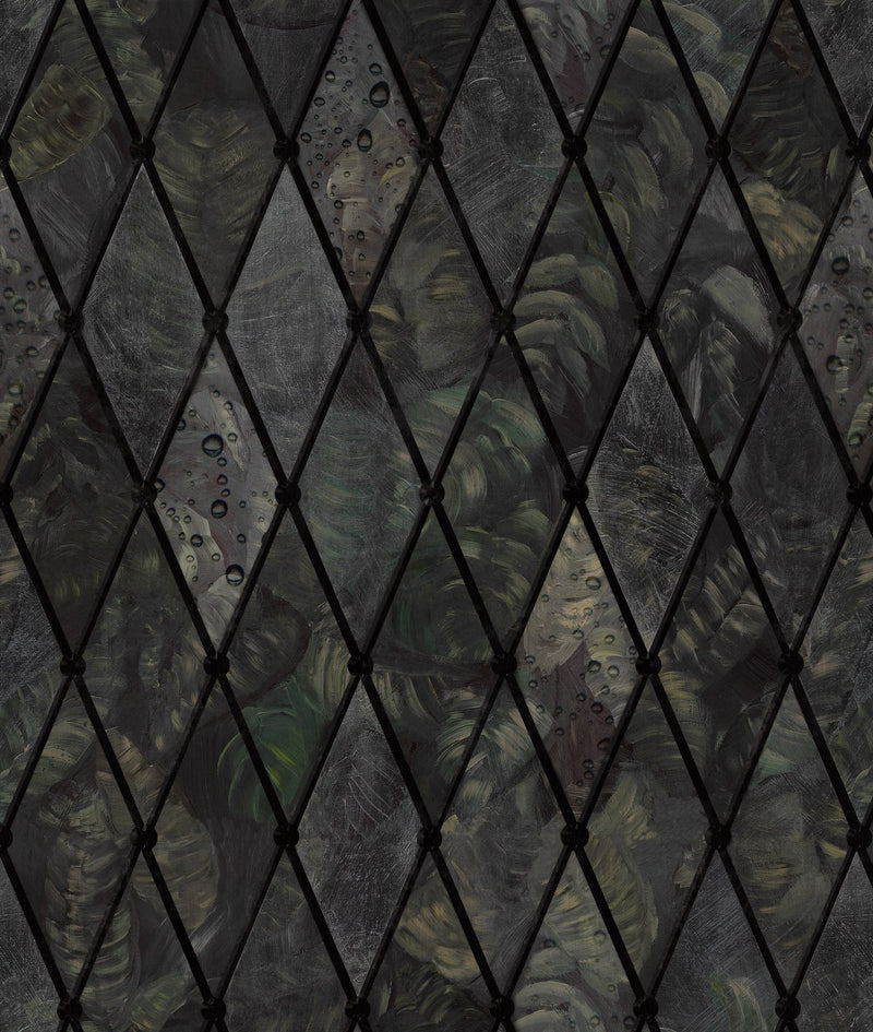 R17451 Cornwall Emerald Oddity Wallpaper by Rebel Walls