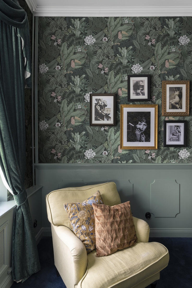 R17461 Furada Sage Oddity Wallpaper by Rebel Walls