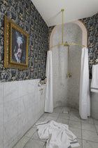 R17483 Aquila Teal Oddity Wallpaper by Rebel Walls