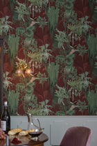 R17493 Madagascar Rust Oddity Wallpaper by Rebel Walls