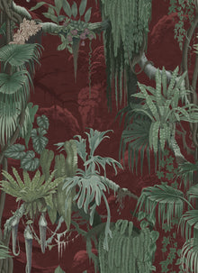 R17493 Madagascar Rust Oddity Wallpaper by Rebel Walls