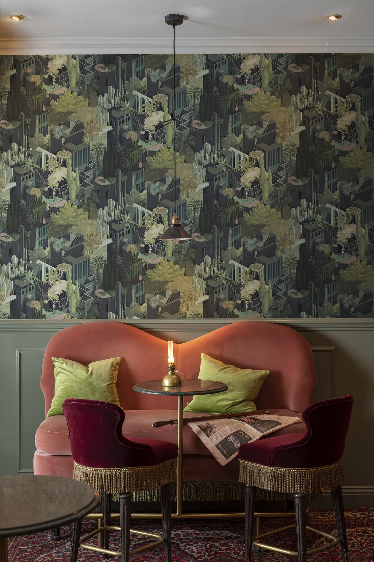 R17511 Toledo Juniper Oddity Wallpaper by Rebel Walls