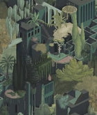 R17511 Toledo Juniper Oddity Wallpaper by Rebel Walls