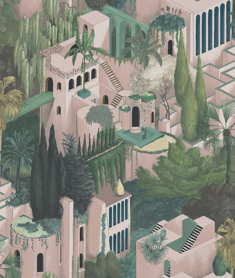 R17512 Toledo Lemonade Oddity Wallpaper by Rebel Walls